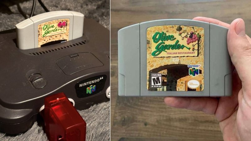 Olive Garden N64 Game explained.