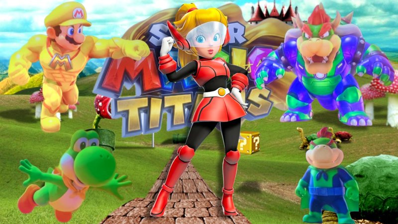 Super Mario Titans leak image examples.