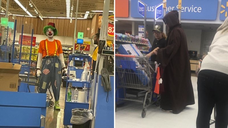 Two people in Walmart moments.