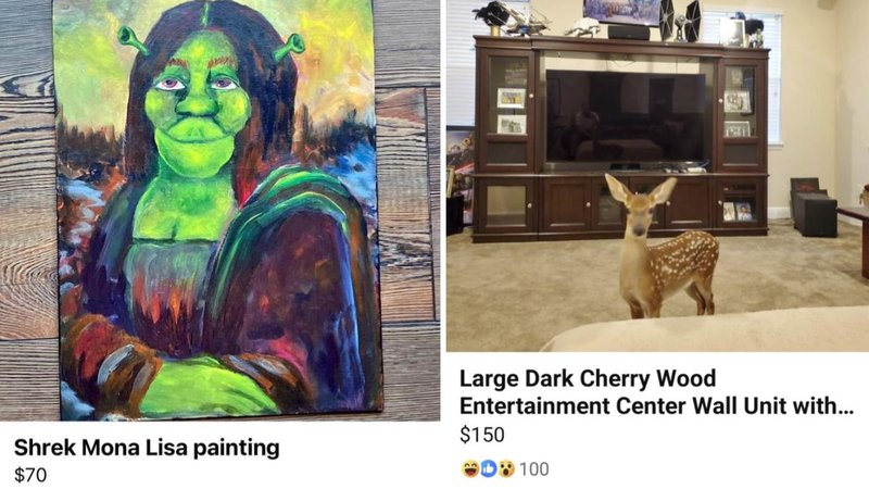 Two weird items for sale.