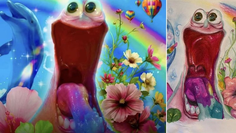 Geeked Patrick / Happy Patrick meme explained.