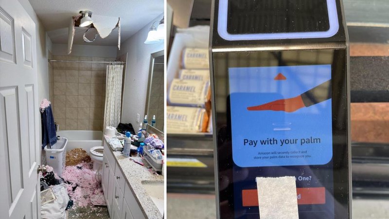 Two infuriating images.