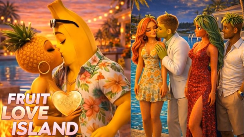 AI Fruit Love Island explained.