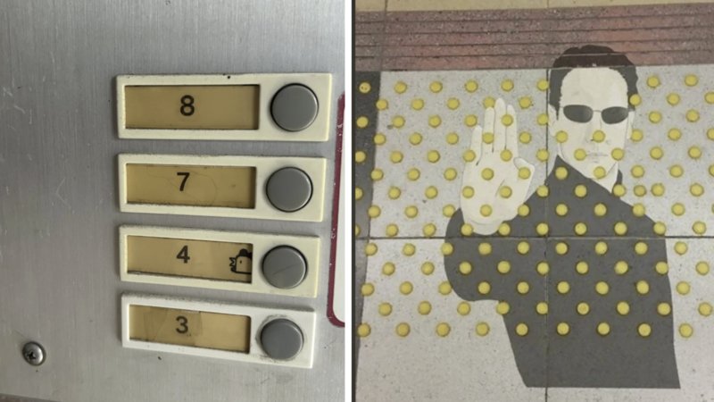 Two IRL Easter Eggs.