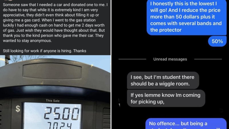 Two choosing beggars.