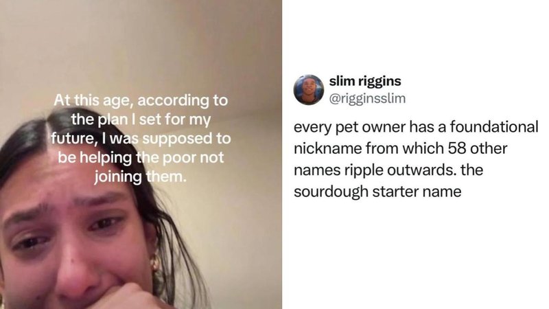 Two memes.