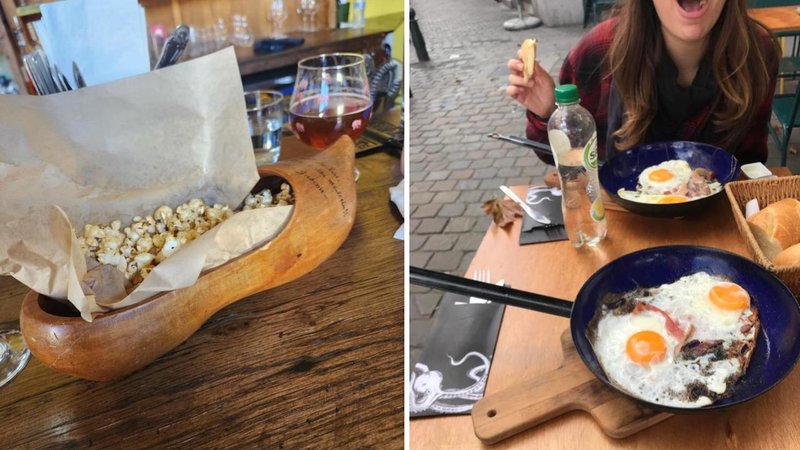 Two weird meals.