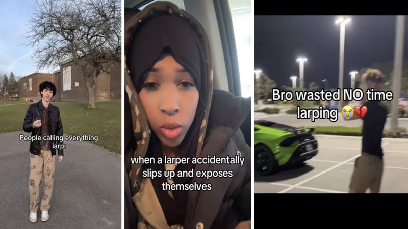 Larp Larping slang and meme explained.