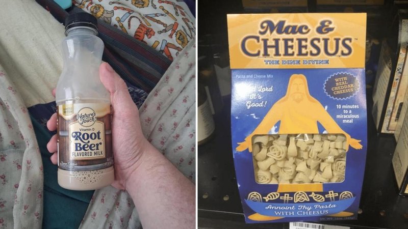 Two weird products.
