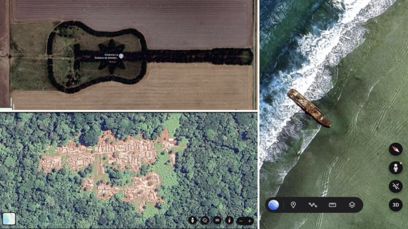 Two Google Earth Finds.