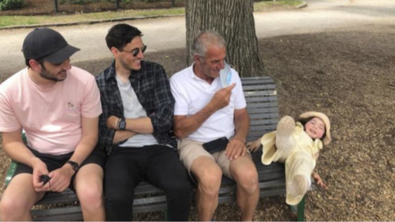 Two perfectly timed images.