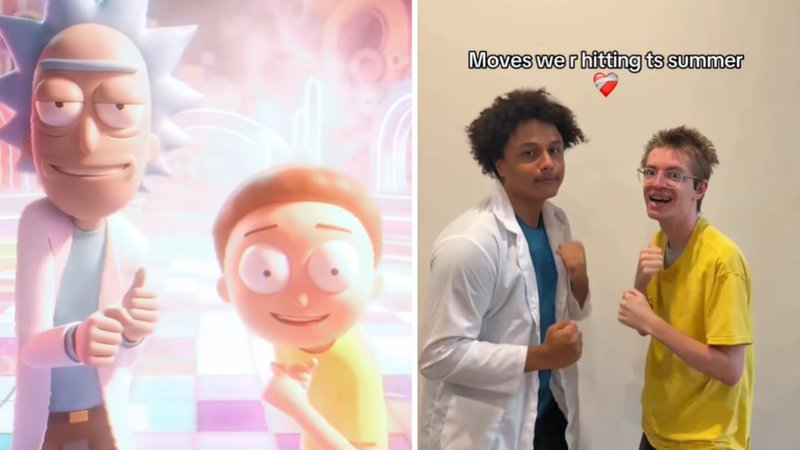 Rick and Morty Dance / I Was Looking For A Job meme explained.