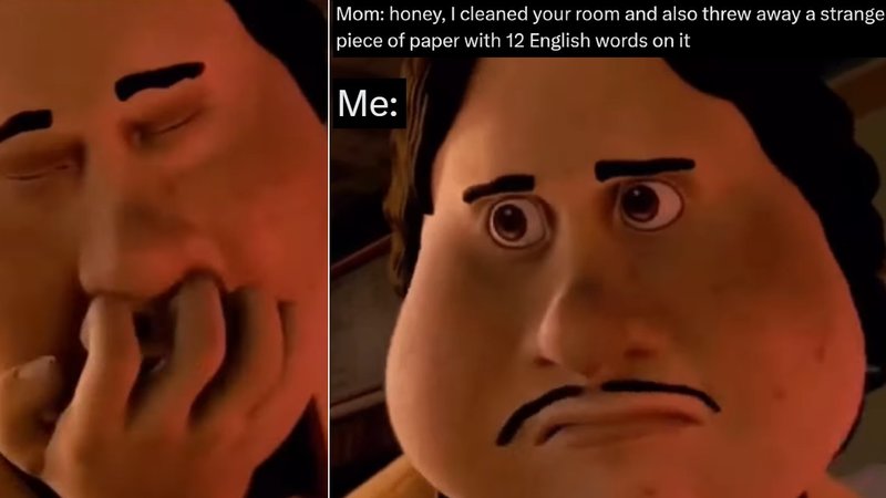 Monster House Meme / Reginald Skulinski Eating and Staring meme explained.