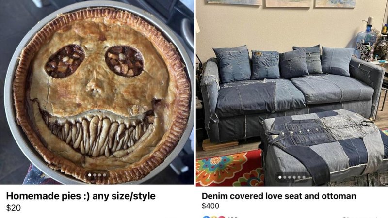 Two marketplace ads.
