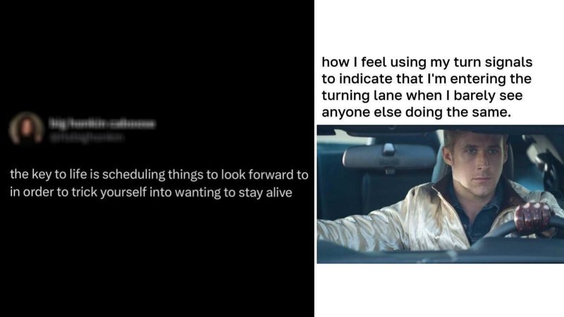 Two memes.