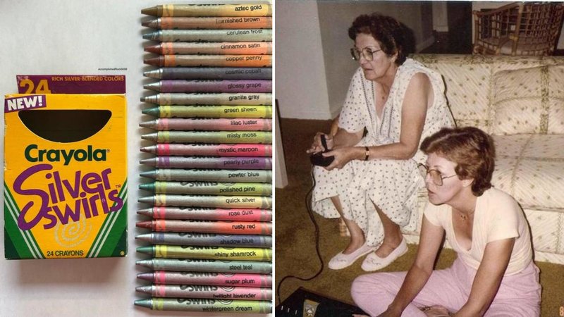 Two nostalgic images.