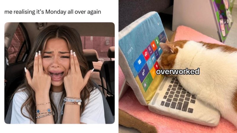 Two memes.