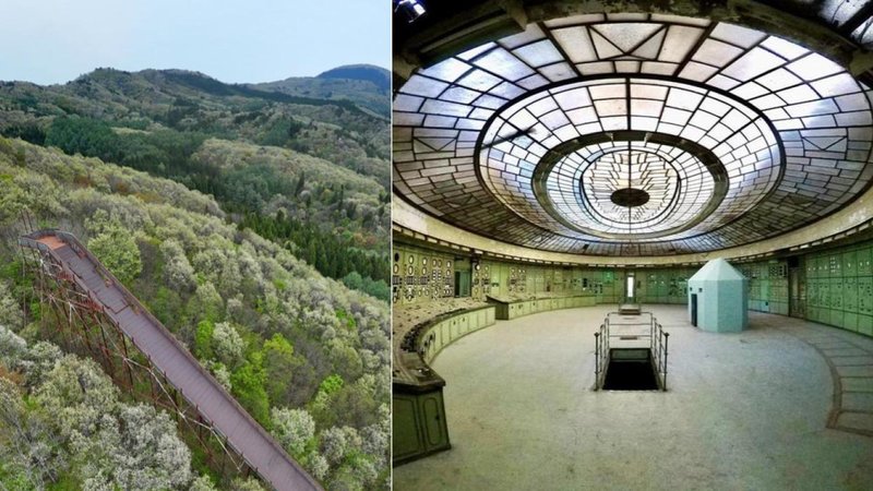 Two abandoned places.