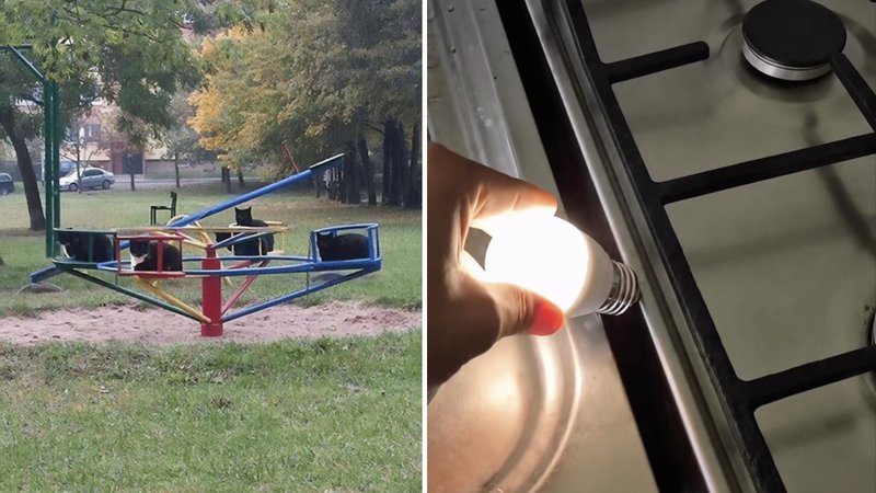 Two weird images.