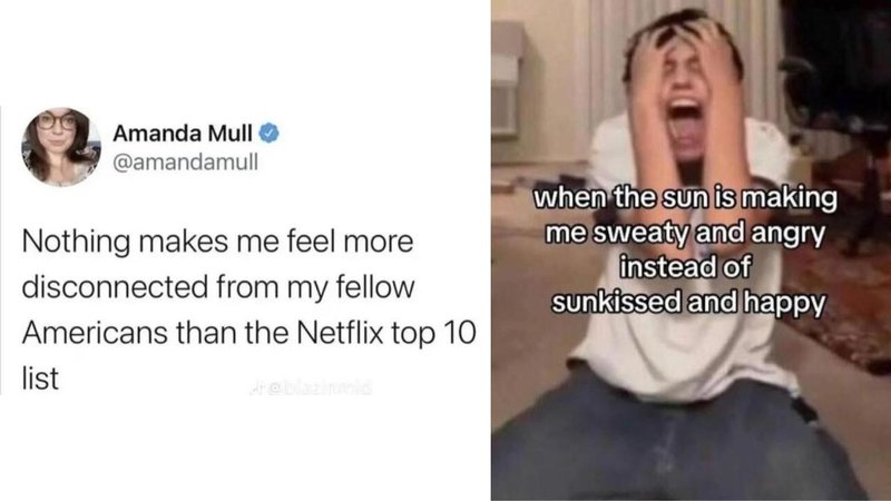 Two memes.