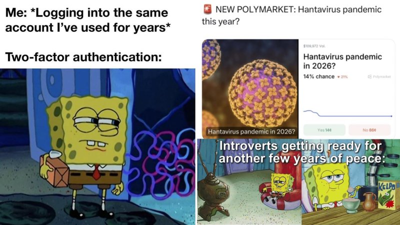 Two memes.