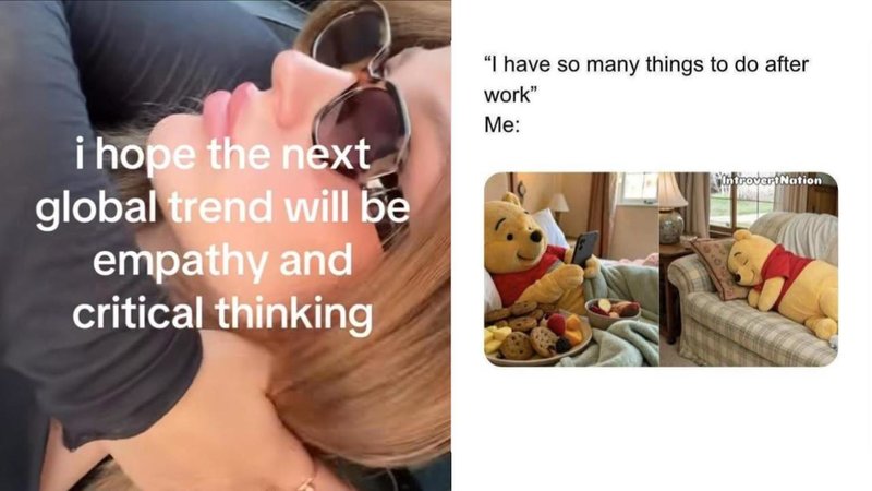 Two memes.