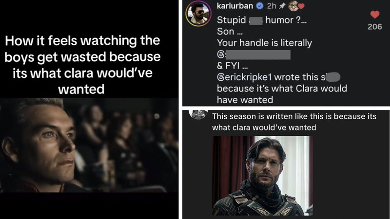 The Boys final season "It's What Clara Would Have Wanted" meme explained.
