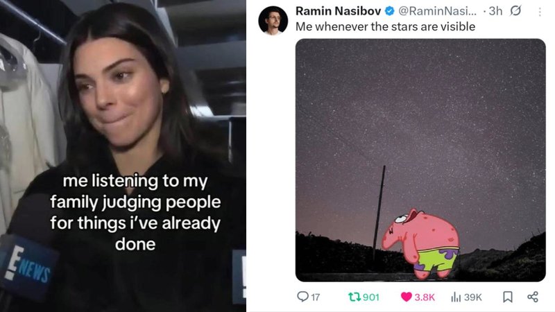 Two memes.