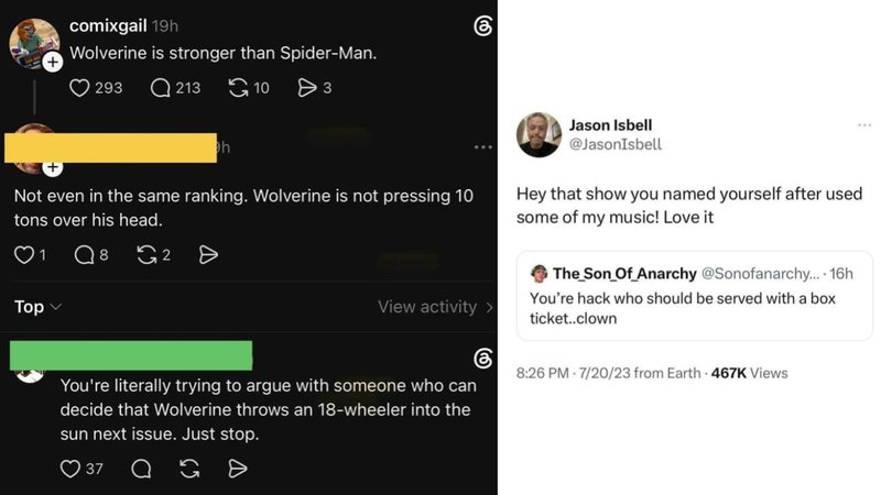 Two screenshots.