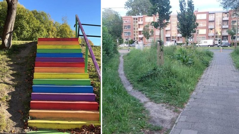 Two paths.