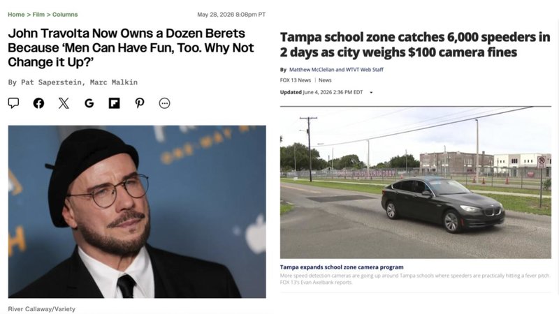 Headlines.