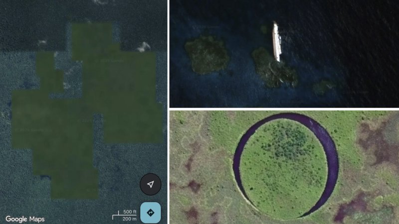 Google Earth Discoveries.