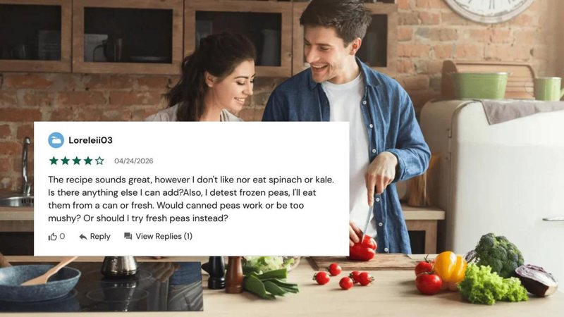 Two recipe reviews.