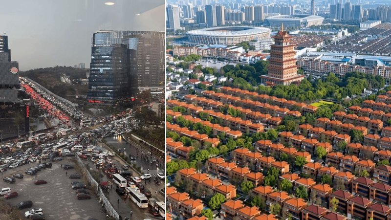 Two cities.