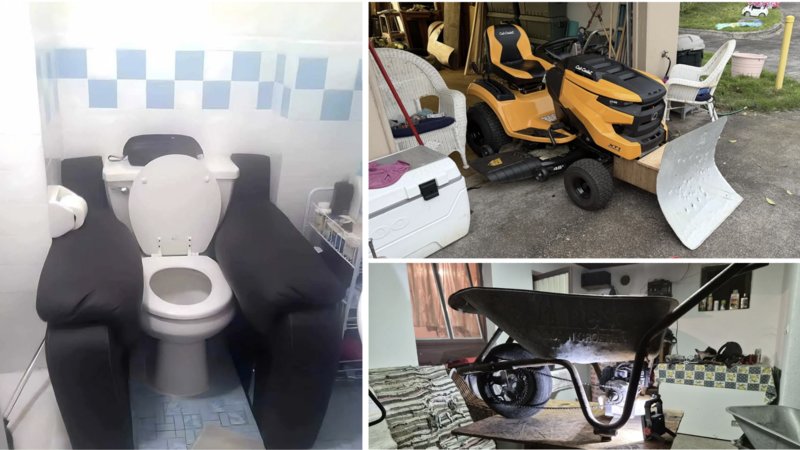 Three examples of Redneck Engineering.