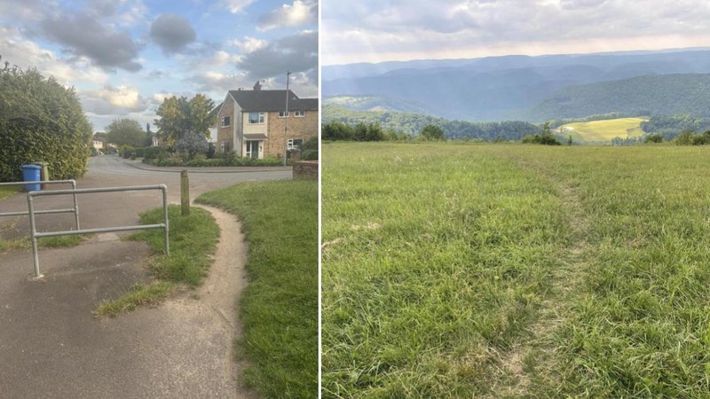 Two paths.