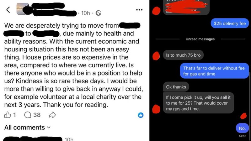 Two choosing beggars.