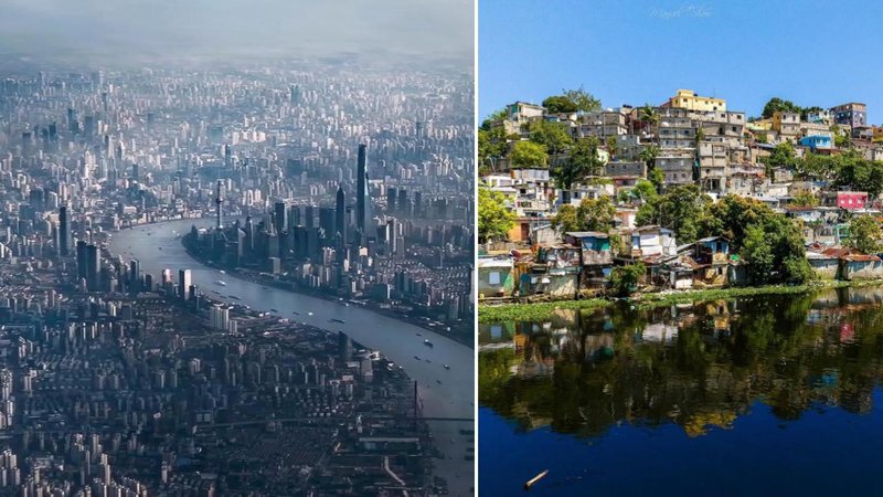 Two urban photos.