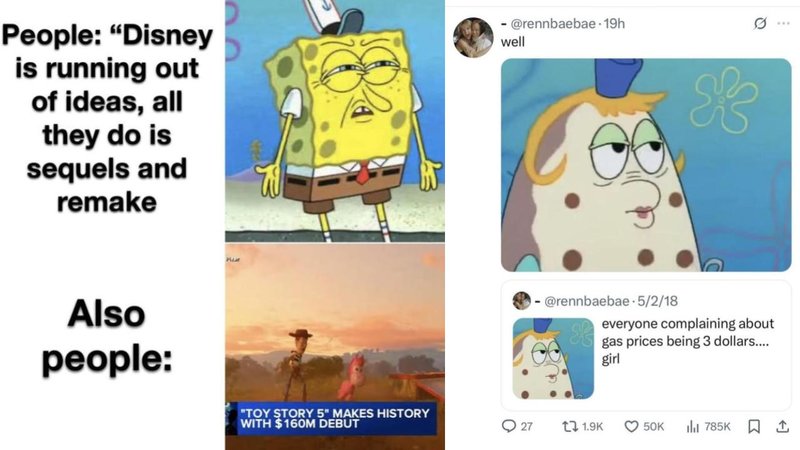 Two memes.
