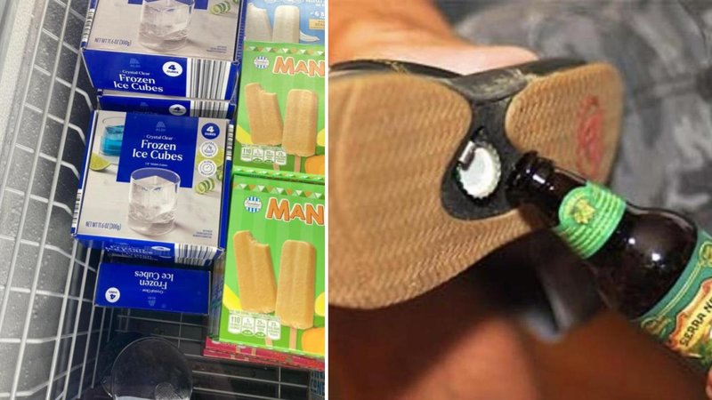 Two weird products.