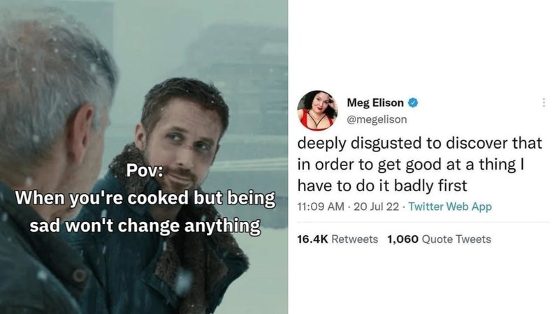 Two memes.