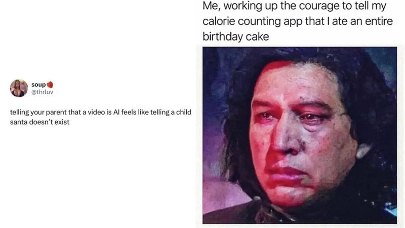 Two memes.