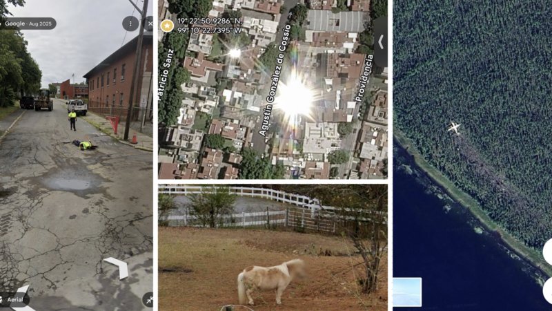 Strange Google Maps Finds.