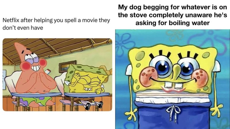 Two memes.