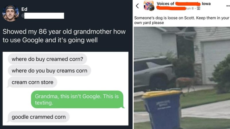 Two Internet fails.