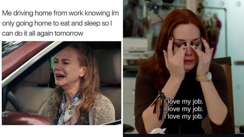 Two memes.