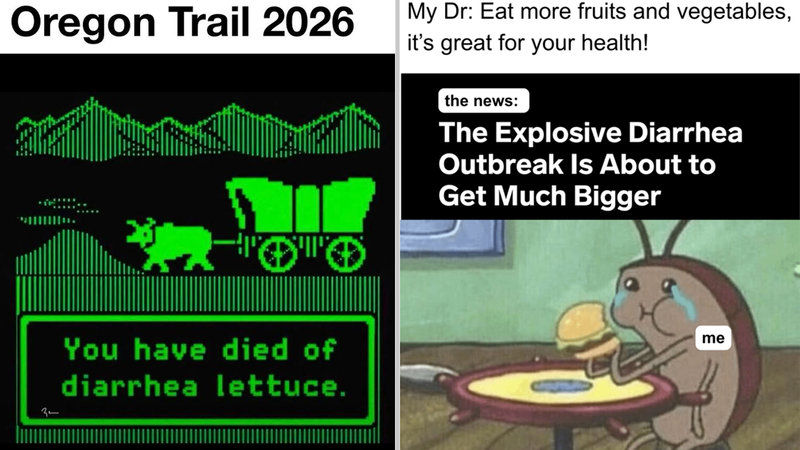 The 'Explosive Diarrhea Parasite' memes explained.