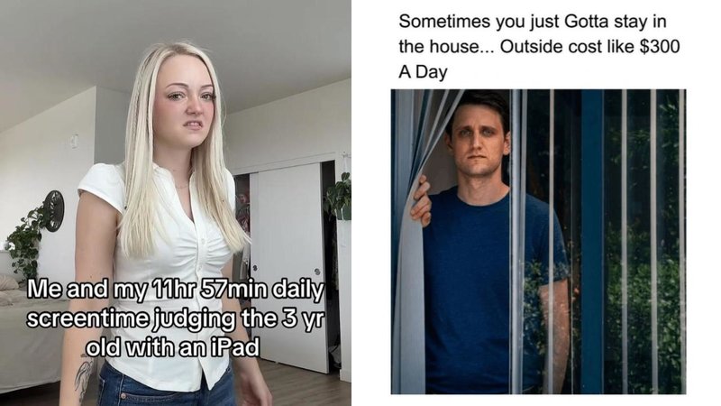 Two memes.