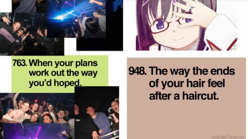 The '1,000 Little Things' trend explained.