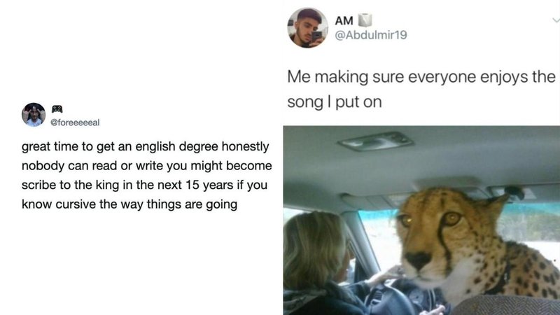 Two memes.